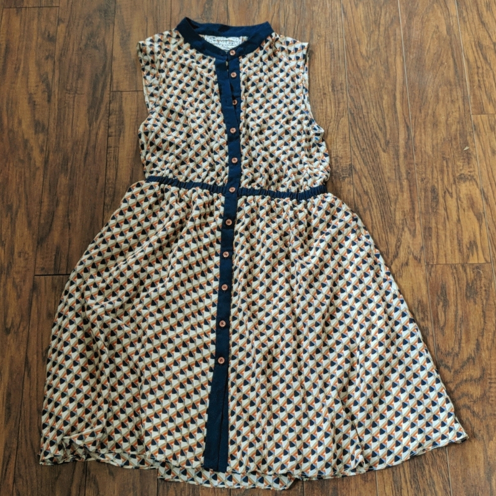 Pink martini dress women's size medium